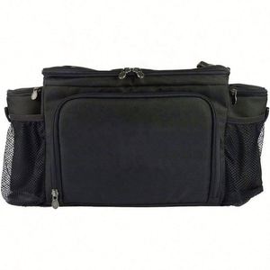 Custom Large Thermal <b>Cooler</b> Lunch Bag <b>Box</b> Insulated Waterproof for Meal Prep Made of Durable Polyester for Men and Women - Product Image 2