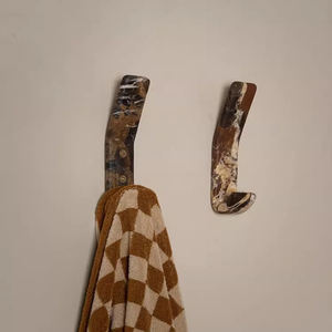 Французский Винтажный стиль Wabi Sabi, натуральный мрамор, крючок для пальто, полированная плита для входа в ванную комнату, Высококачественная светлая Роскошная декоративная - Product Image 4