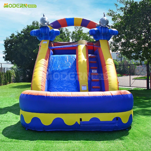 Parque Inflable, Parque Temático Gigante, Combo de Juegos, Casa de Brinco, Tobogán, Obstáculos, Gigante al Aire Libre - Product Image 4