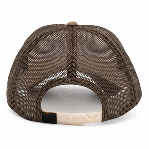 Casquette de camionneur vintage bicolore à <span class=keywords><strong>5</strong></span> panneaux, broderie personnalisée, directement de l'usine - Product Image 2