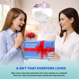 Clips Ajustables de Plástico para Sujetar Esquinas, Correas Ligeras para Colchones, Sujetadores Seguros para Sábanas - Product Image 4