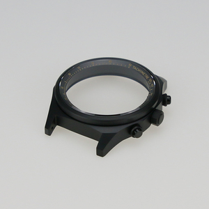 ตัวเรือนนาฬิกาสีดำด้านเคลือบไอพี ขนาด 40 มม. ทำจากสแตนเลสสตีล 316L ใช้ได้กับกลไก <span class=keywords><strong>VK61</strong></span> VK63 VK64 VK67 VK68 กระจกแซฟไฟร์ ฝาหลังแบบขันเกลียว - Product Image 5