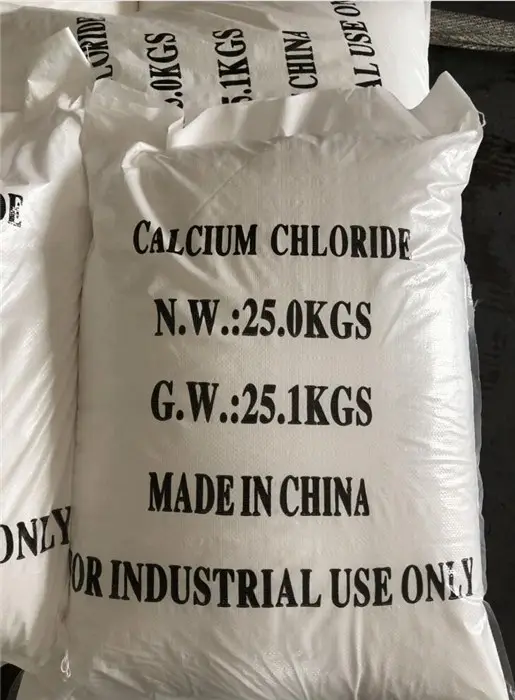 Industrial Grade Anhydrous Calcium Chloride Cacl2 White Granules Prills 94%-97% Calcium Chloride