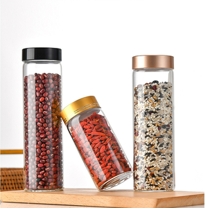 Hũ và lọ thủy tinh đựng mứt, nước chấm, thực phẩm bảo quản, miệng thẳng, cao, đường kính 58mm, dung tích 200ml, <span class=keywords><strong>250ml</strong></span>, 300ml, nắp kim loại chất lượng cao - Product Image 4