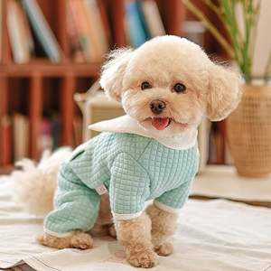 קטטה תרמית onesie לכלבים כלבים חורפי בגד חיית מחמד עבור שנזר יורקי צ 'יוואווה וחיות מחמד בעל ארבע רגליים - Product Image 5