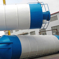Prix de gros personnalisé Emballage pièce détachable petite échelle 50 tonnes Silo à ciment Réservoir à ciment prix pour la construction