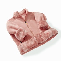 Fabricants de vêtements personnalisé de haute qualité hiver polaire épaissie Cardigan chaud sweat décontracté femmes à manches longues veste