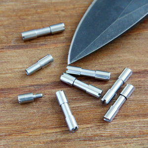 Sujetadores de mango de cuchillo Corby DIY, tornillos de remache de bloqueo táctico de acero inoxidable para sujetador de eje de cuchillo - Product Image 6