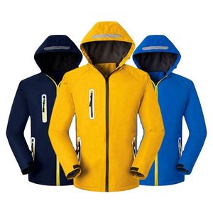 Veste de sport d'extérieur en gros d'usine, veste unisexe avec logo personnalisé, broderie, vestes pour hommes - Product Image 2