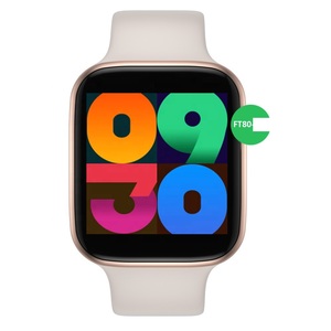 IP68 étanche Bracelet intelligent étanche écran tactile montre intelligente Ft80 montre intelligente moniteur de fréquence <span class=keywords><strong>cardi</strong></span> - Product Image 4