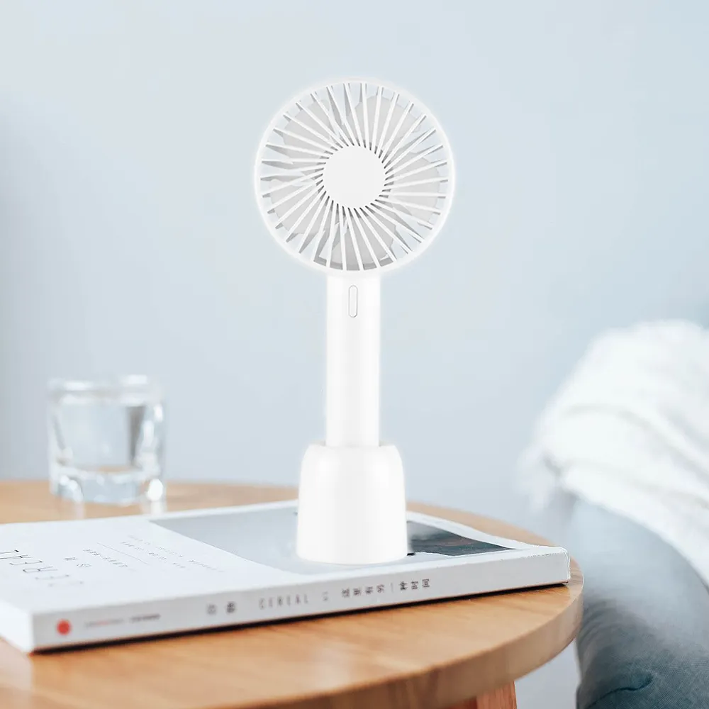 Mini Fans Base Houder In Promotie Populaire Kleine Huishoudelijke Apparaten Nieuwe Draagbare Handheld Fan