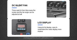Crea un Ambiente Mágico con la Máquina de Niebla Baja de Fácil Uso con Control LCD y DMX512 para Bodas, Pistas de Baile y Celebraciones - Product Image 4