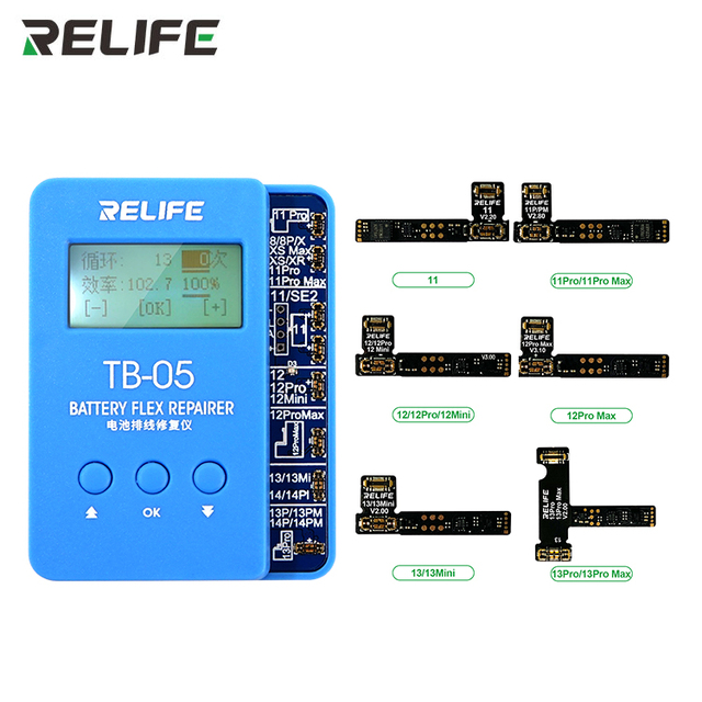 RELIFE TB-05 Battery Cable Repair Instrument Battery Repair Box for Mobile Phone Repair