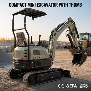 Mini-excavatrice 1 tonne EPA Euro 5 agricole neuve sur chenilles, livraison gratuite, vente flash - Product Image 6