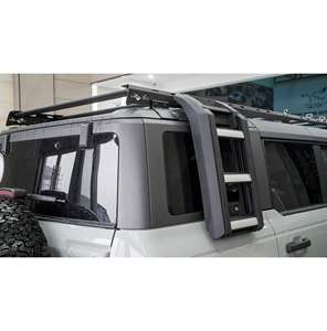 Escalera telescópica lateral para <span class=keywords><strong>Ford</strong></span> Bronco 2021-2023 4Dr 2Dr Instalación <span class=keywords><strong>de</strong></span> <span class=keywords><strong>carga</strong></span> superior dura en los rieles <span class=keywords><strong>de</strong></span> techo <span class=keywords><strong>de</strong></span> la versión más larga - Product Image 2