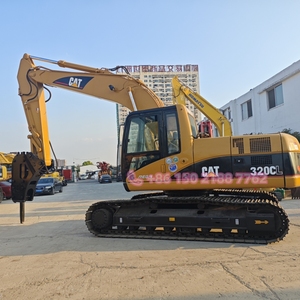 Caterpillar 20ton 320c Te Koop In Shanghai, Cat320c, Cat320cl Met Graafmachine Van Hoge Kwaliteit - Product Image 1