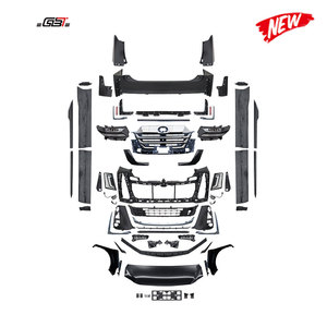 Kit di Aggiornamento Esterno GBT Brand 2015-2022 per Toyota Vellfire <span class=keywords><strong>30</strong></span>/35 Serie, Conversione <span class=keywords><strong>a</strong></span> Serie 40 con Paraurti, Griglia e Luci - Product Image 2