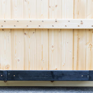 ห้องซาวน่าแบบมีไม้เดี่ยวทำจากไม้แห้งการออกแบบที่ทันสมัยวิลล่ากลางแจ้งในเชิงพาณิชย์ - Product Image 5