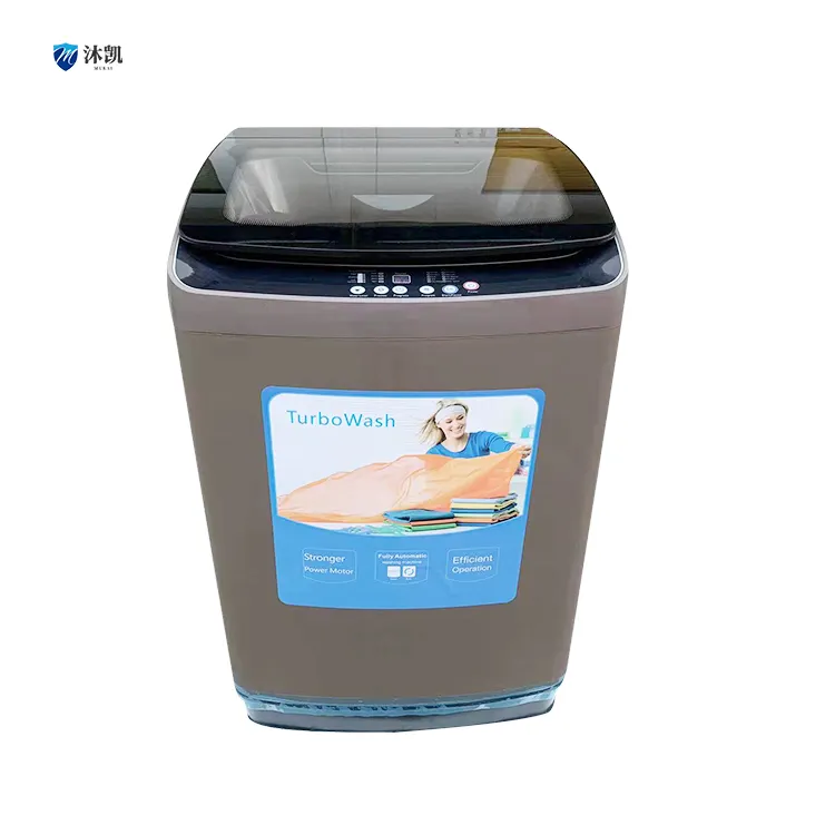 La lavadora de 10KG puede ser doble lavado frío y caliente con agua caliente sin dañar la calidad de la ropa