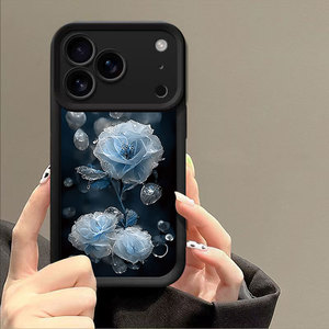 <span class=keywords><strong>Funda</strong></span> Protectora para Teléfono Móvil <span class=keywords><strong>Samsung</strong></span> Galaxy A07 A17 A56 S26 Ultra, Diseño <span class=keywords><strong>Original</strong></span> con Estampado de Flores Azul Hielo, Estilo Lente de Escalera, Resistente a Impactos, TPU - Product Image 2