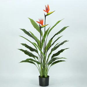Natrual Touch Palmier du Voyageur Artificiel Faux <span class=keywords><strong>Bananier</strong></span> Géant Japonais Faux Grue Fleur Plante Oiseau de Paradis Arbre - Product Image 3