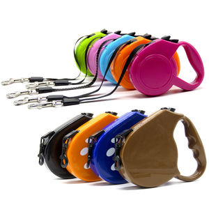 एब्स + नायलॉन रस्सी एक-क्लिक एक्सटेंडेबल कुत्ते पट्टा आसान ले जाने योग्य कुत्ते स्वचालित रिट्रेटेबल पट्टा - Product Image 6