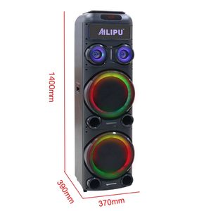 Altavoz de Karaoke OEM 2 X 12 con Pantalla LCD Grande, Altavoz Original para Fiestas con Eco y FM - Product Image 3