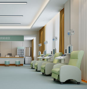 Manual Blood Sampling Chair Infusion Hemo Dialysis Treatment Chair Eco-Friendly Material <strong>Medical</strong> Hospital Infusion <strong>Sofa</strong> Chair - Product Image 3