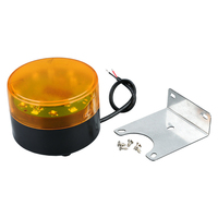 Avertisseur sonore de recul 12V-24V, klaxon d'avertissement, sirène, 6 sons, alarmes de recul, klaxons avec LED rouge pour voiture, bateau, camion