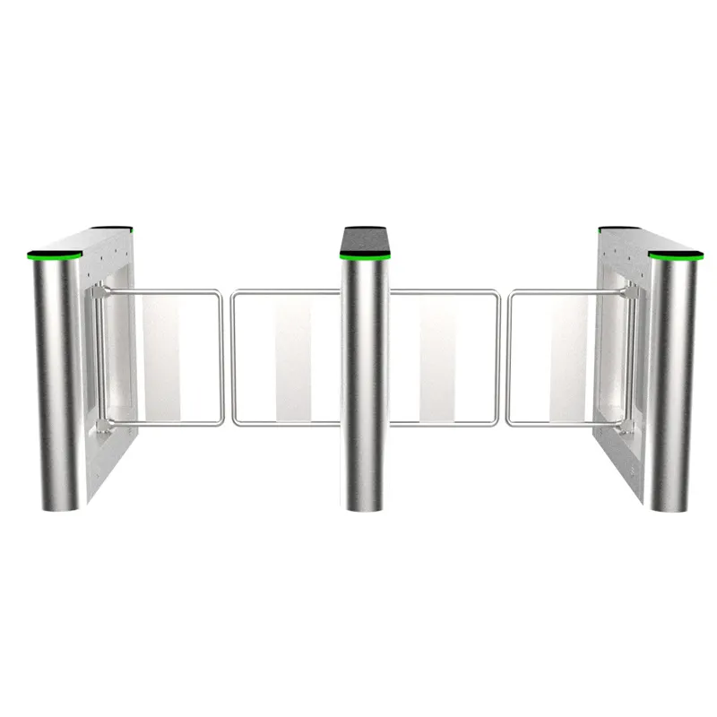 דלת מחסום פנייה מקצועית באיכות גבוהה עיצוב שער נדנדה מודרני שער נדנדה אוטומטי להולכי רגל