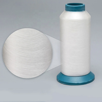 Fil invisible en polyester transparent écologique pour courtepointe, perles à cordes, étiquettes de marque fil à coudre transparent