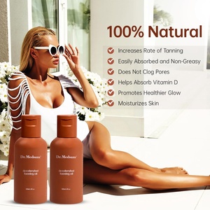 علامة خاصة برونزي زيت الشمس تان للبشرة مرطب للماء كريم غسول سريع الدباغة - Product Image 3