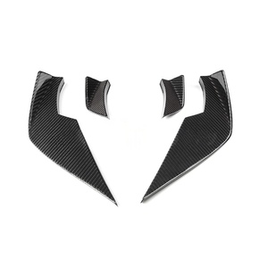 Ailerons latéraux de pare-chocs avant en fibre de carbone sèche préimprégnée style Premium <span class=keywords><strong>VS</strong></span> pour BMW G80 M3 G82 M4 2021+ - Product Image 1