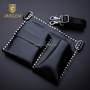 Pour 2pcs Ciseaux Holster Cuir Cheveux Ciseaux Cas Ciseaux De Coiffure Sacs - Product Image 3