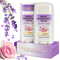 ELAIMEI Déodorant Corporel en Stick Anti-transpirant Longue Durée Parfumé Anti-transpiration Élimine les Odeurs Soin Rafraîchissant pour le Corps