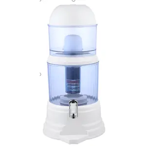 16L home water filter with alkaline and hydorgen Ceramic filter mineral water pot gravity