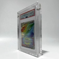 Étui magnétique en acrylique pour carte gradée PSA avec couvercle magnétique, protection UV, étui de présentation, protège-carte gradée PSA