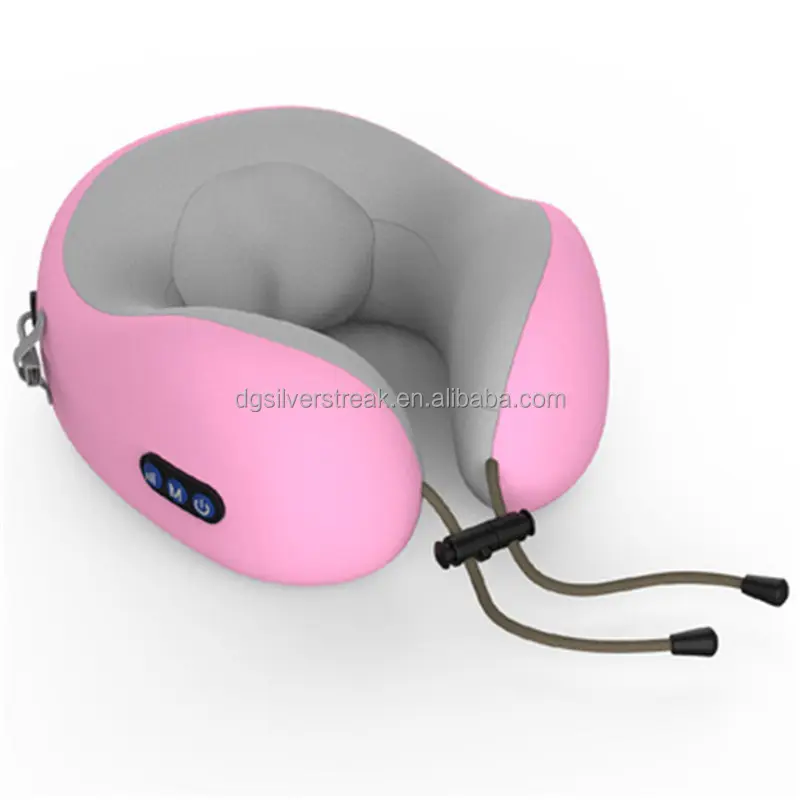 Premium Quality Kneading Massage Travel U-Shaped Pillow Memory Foam Neck Pillow Flying Car Relieve Fatigue Coccyx Cushion