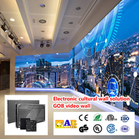 Écrans d'affichage vidéo LED pour centres commerciaux, modèles de location Full HD P1.538mm P2mm, murs vidéo de scène