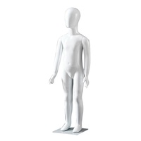 Mannequins Enfant Entiers en Plastique, Présentoirs de Vêtements pour Enfants en Position Debout