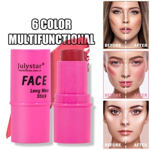 Venta al por mayor de Maquillaje Mineral en barra impermeable de larga duración multifuncional contorno resaltar bronceador rubor facial - Product Image 2