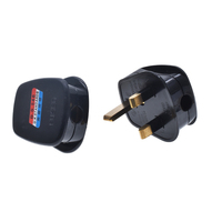 Adaptateur de prise UK TypeG 250V BS 3 broches 13 AMP avec fusible 1363, prise supérieure avec câblage en cuivre 13A pour usage industriel