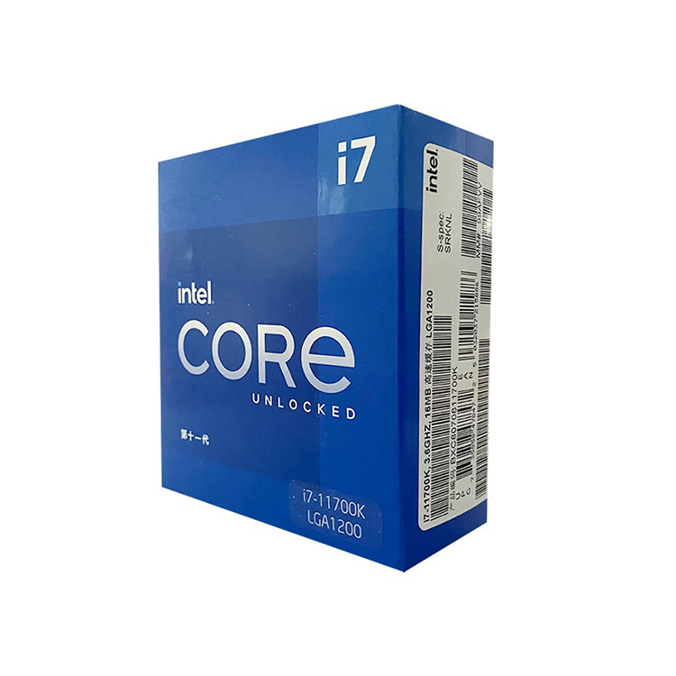 CPU Intel Core i7-11700K CPU LGA 1200 Intel Core i7-11700K Processor (5 GHz, 8 Cores, Socket