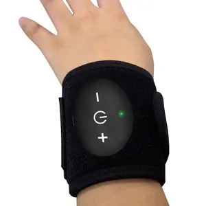 便携式EMS手腕按摩带缓解手部疼痛或疲劳，长时间用我们的手工作。