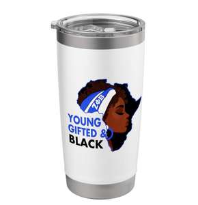 Articles de Sororité Zeta Phi Beta de Haute Qualité, Je suis cette Zeta 1920 Tasse Isolée en Acier Inoxydable - Product Image 1