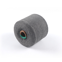 Fil à tricoter de tissage haute résistance 70% coton 30% polyester mélangé à extrémité ouverte fil filé de coton recyclé fil mélangé