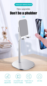 celular Tablet Stand titular de la altura y la altura de ajuste de aluminio de soporte para teléfono de 10 pulgadas pantalla - Product Image 2