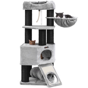 <span class=keywords><strong>Feandrea</strong></span> Arbre à chat grimpant robuste Grands griffoirs en sisal avec plate-forme d'observation moelleuse Chaise longue et tour pour chat câlin - Product Image 1
