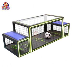 Máquina de Entretenimiento con Luces LED, Subsoccer 3, Futbolín con Dos Sillas para Sentarse, Fútbol Sub Debajo de la Mesa - Product Image 2