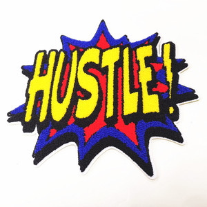 Patch in ciniglia ricamate in 3D personalizzate con logo, da cucire, stile <span class=keywords><strong>lettere</strong></span> universitarie per felpe con cappuccio - Product Image 6